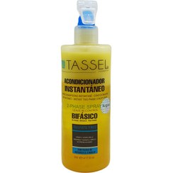 اسپری دو فاز نرم کننده و حالت دهنده مو تاسلاین مدل BIFASICO حاوی روغن آرگان مناسب موهای آسیب دیده حجم 500 میل