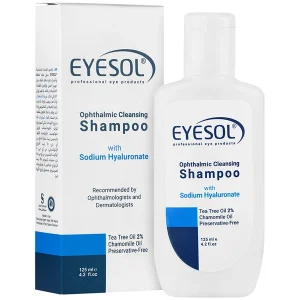 شامپو شستشوی پلک و مژه آیسول (75 میلی لیتر)  Eyesol Ophthalmic Cleansing Shampoo