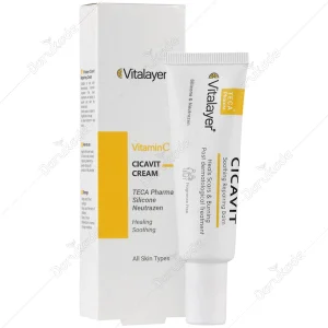 کرم ترمیم کننده سیکاویت D-18501 Cicavit Vitamin C Cream Vitalayer