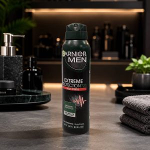 اسپری ضد تعریق مردانه گارنیر مدل Extreme protection با ماندگاری 72 ساعته