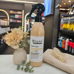 اسپری ترمیم کننده و ویتاپلکس مدل Bleach Care 03 مناسب مو رنگ شده و آسیب دیده