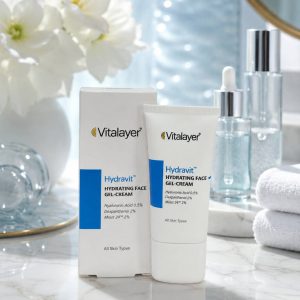 کرم ژل مرطوب کننده ویتالیر مدل هیدراویت حجم 50 میلی لیتر