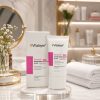 فلوئید ضدآفتاب بی‌رنگ صورت ویتالیر مدل 0128 با SPF 50 مناسب پوست حساس