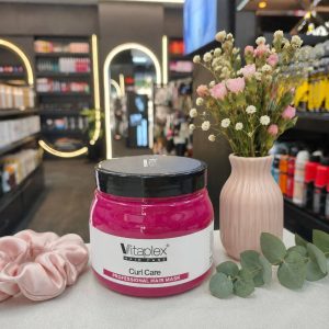 ماسک مو تقویت‌کننده و نرم‌کننده ویتاپلکس مدل CURL CARE حجم 500 میلی‌لیتر مناسب موهای فر